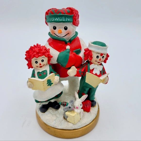 Vintage Snowden and Friends Raggedy Ann and Andy 1998 Lot of Two Pieces - Picture 7 of 12